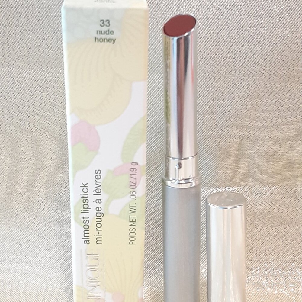 CLINIQUE Almost Lipstick- Nude Honey
